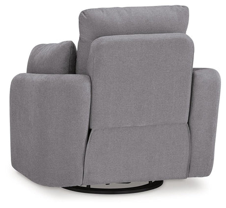 Modmax Granite Swivel Glider Chair by Ashley at Eve Furniture