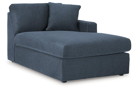 Modmax Ink 4-Piece Sectional with RAF Chaise by Ashley at Eve Furniture