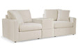 Modmax Oyster 3-Piece Sectional by Ashley at Eve Furniture