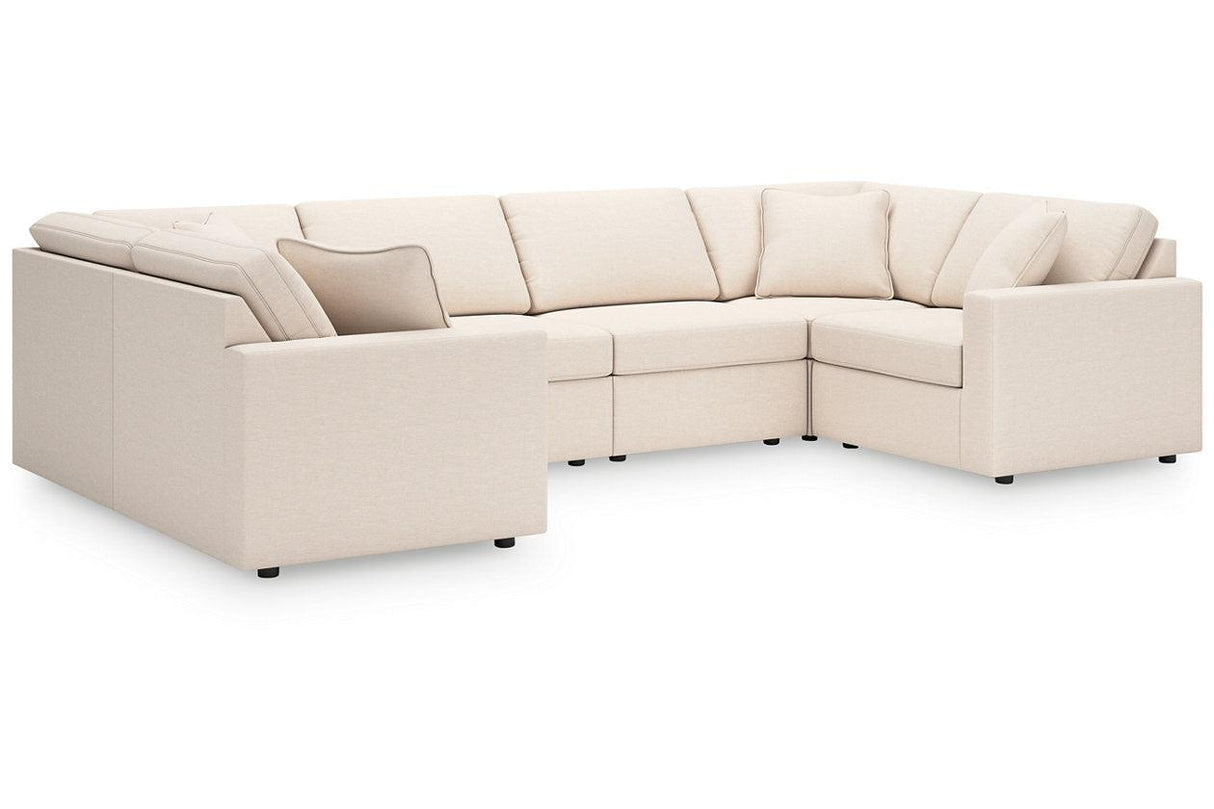 Modmax Oyster 6-Piece Sectional by Ashley at Eve Furniture