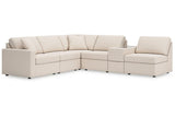 Modmax Oyster 6-Piece Sectional by Ashley at Eve Furniture