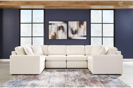 Modmax Oyster 6-Piece Sectional by Ashley at Eve Furniture