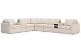 Modmax Oyster 8-Piece Sectional by Ashley at Eve Furniture