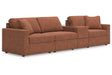 Modmax Spice 4-Piece Sectional by Ashley at Eve Furniture