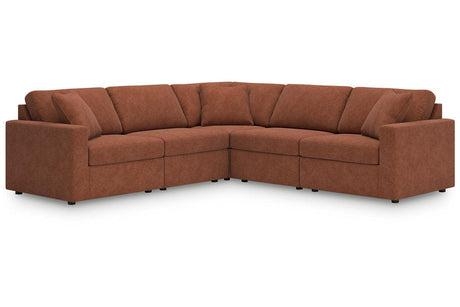 Modmax Spice 5-Piece Sectional by Ashley at Eve Furniture
