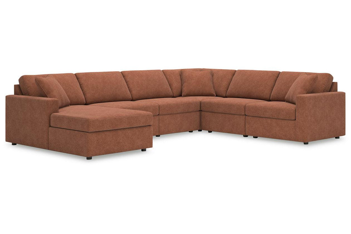 Modmax Spice 6-Piece Sectional by Ashley at Eve Furniture