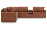 Modmax Spice 6-Piece Sectional by Ashley at Eve Furniture
