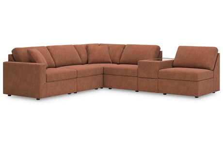 Modmax Spice 6-Piece Sectional by Ashley at Eve Furniture