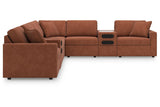 Modmax Spice 8-Piece Sectional by Ashley at Eve Furniture