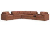 Modmax Spice 8-Piece Sectional by Ashley at Eve Furniture