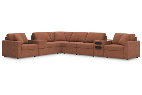 Modmax Spice 8-Piece Sectional by Ashley at Eve Furniture