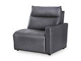 ModZ Blue 3-Piece Power Sectional Reclining Sofa by Ashley at Eve Furniture