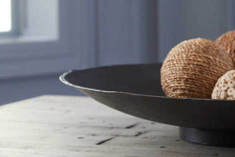 Moises Antique Brown Bowl by Ashley at Eve Furniture