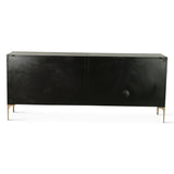 Mojave 83" Four Door Buffet in Desert Patina with Brass Base by Home Trends & Design at Eve Furniture