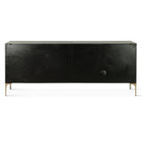Mojave 83" Four Door Buffet in Desert Patina with Brass Base by Home Trends & Design at Eve Furniture