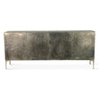Mojave 83" Four Door Buffet in Desert Patina with Brass Base by Home Trends & Design at Eve Furniture