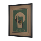 Mojito by Simeng a Framed Art Print Matted under Glass by Mercana at Eve Furniture