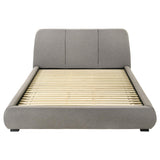 Mokena Taupe 46-inch Upholstered Eastern King Platform Bed by Coaster at Eve Furniture