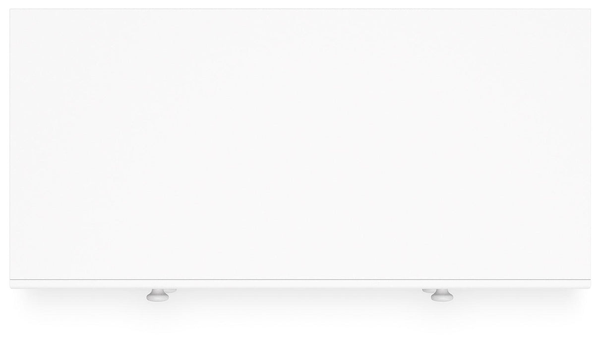 Mollviney White Chest of Drawers by Ashley at Eve Furniture