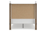Mollviney White Full Panel Bed by Ashley at Eve Furniture