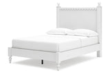 Mollviney White Full Panel Bed by Ashley at Eve Furniture