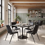 Molly Black Dining Table by Zuomod at Eve Furniture