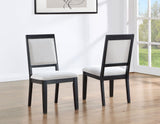 Molly Black Round Dining Room Set by Steve Silver at Eve Furniture