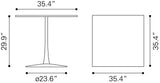 Molly Brown Dining Table by Zuomod at Eve Furniture