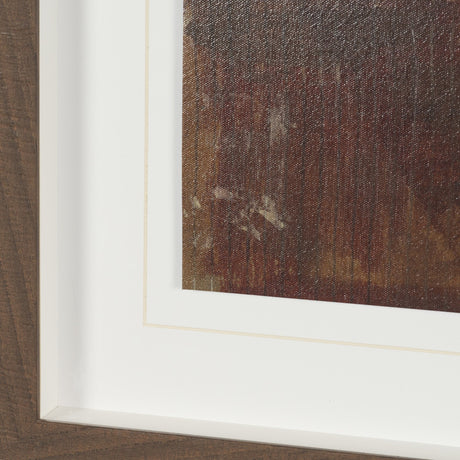 Molly by Mercana Studio Hand-Embellished Textured Framed Artwork Matted Under Glass by Mercana at Eve Furniture