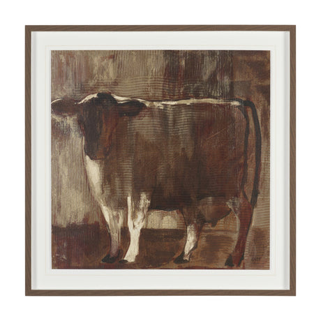 Molly by Mercana Studio Hand-Embellished Textured Framed Artwork Matted Under Glass by Mercana at Eve Furniture