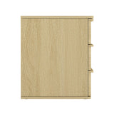 Molly Nightstand in Natural Oak by Manhattan Comfort at Eve Furniture