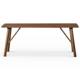 Molly Walnut Solid Wood Bench by Ashcroft Furniture at Eve Furniture