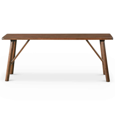 Molly Walnut Solid Wood Bench by Ashcroft Furniture at Eve Furniture