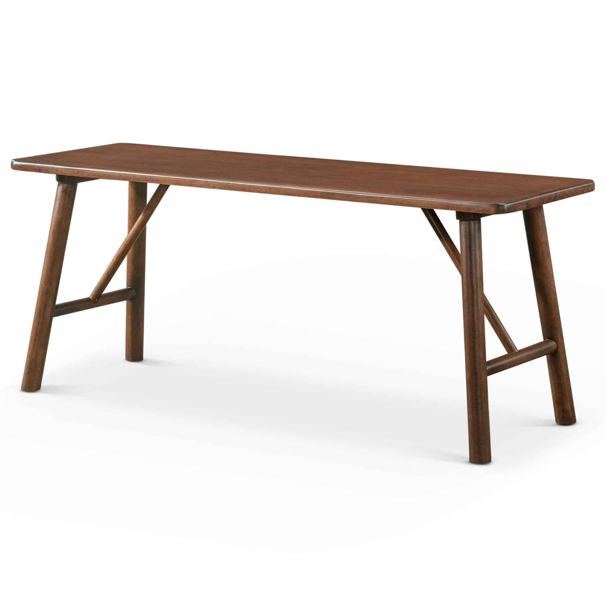 Molly Walnut Solid Wood Bench by Ashcroft Furniture at Eve Furniture