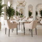 Molly White Dining Table by Zuomod at Eve Furniture