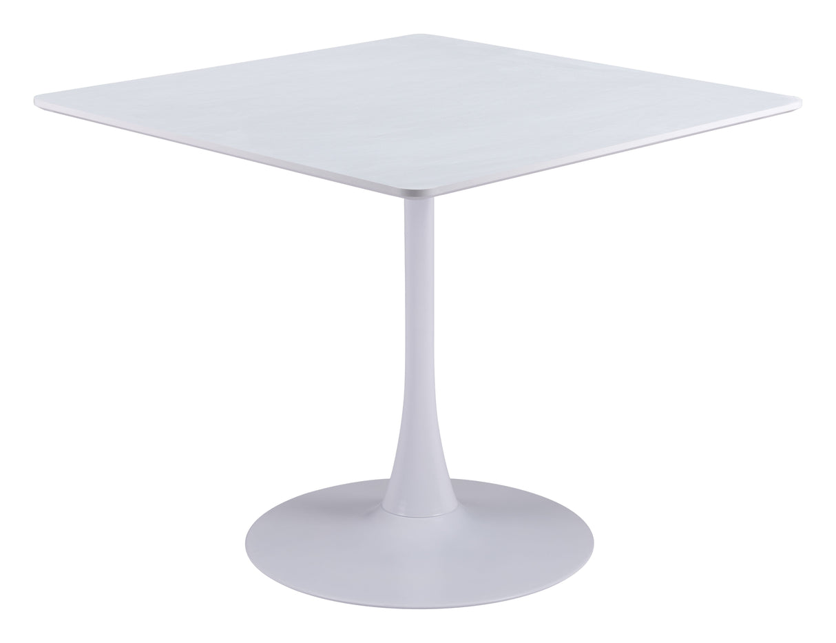 Molly White Dining Table by Zuomod at Eve Furniture