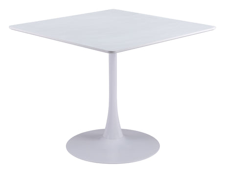 Molly White Dining Table by Zuomod at Eve Furniture