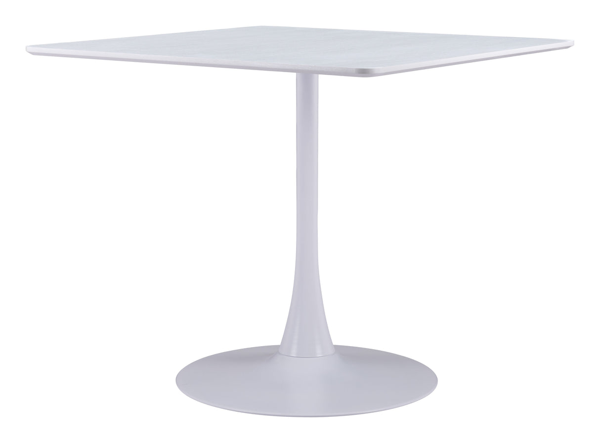 Molly White Dining Table by Zuomod at Eve Furniture