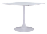 Molly White Dining Table by Zuomod at Eve Furniture