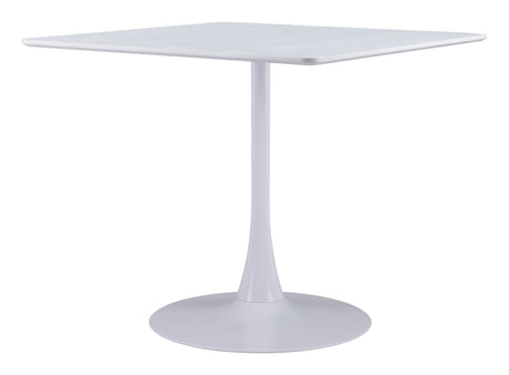 Molly White Dining Table by Zuomod at Eve Furniture