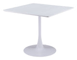 Molly White Dining Table by Zuomod at Eve Furniture