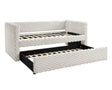 Molly Whote Dove Twin Daybed with Trundle by Crown Mark at Eve Furniture