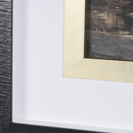 Mom and Cub by Chad Mackay a Hand Embellished Textured Framed Photo Art Print Matted under Glass by Mercana at Eve Furniture