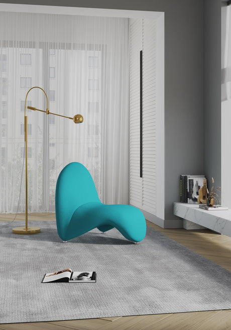 MoMa Accent Chair in Teal by Manhattan Comfort at Eve Furniture