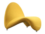 MoMa Accent Chair in Yellow by Manhattan Comfort at Eve Furniture