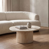 Momus Natural Coffee Table by Furniture of America at Eve Furniture