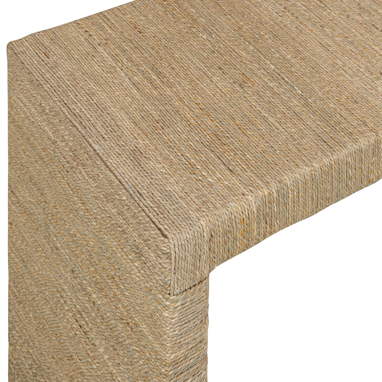 Mona 48" Natural Seagrass Console Table by TOV Furniture at Eve Furniture