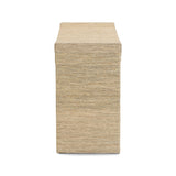 Mona 48" Natural Seagrass Console Table by TOV Furniture at Eve Furniture