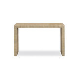 Mona 48" Natural Seagrass Console Table by TOV Furniture at Eve Furniture