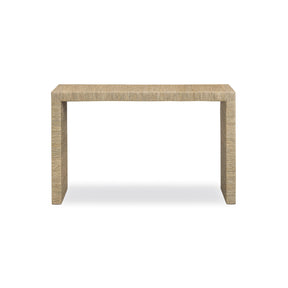 Mona 48" Natural Seagrass Console Table by TOV Furniture at Eve Furniture